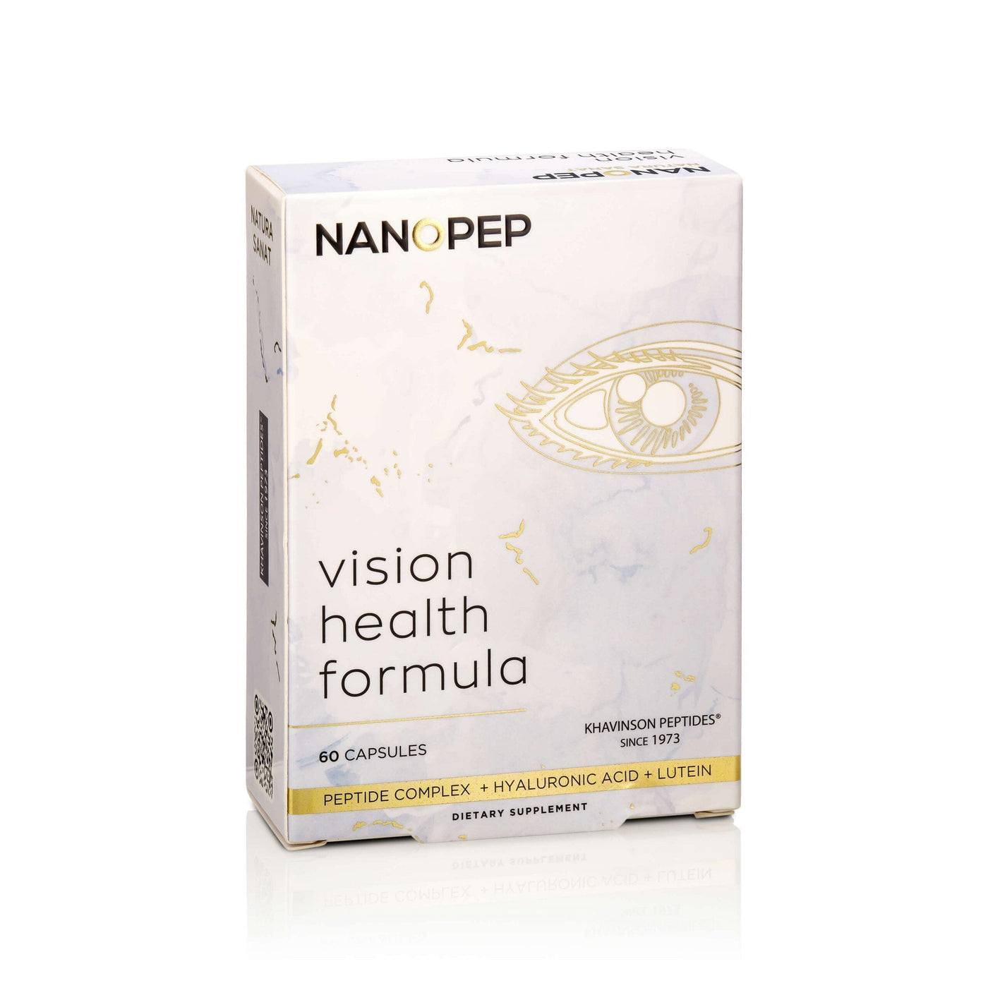 NATURA SANAT vision health Synthetic Peptide Bioregulators - 60 Capsules