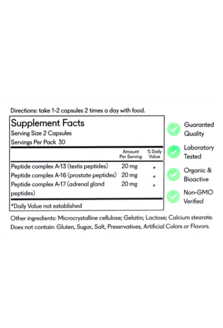 Polo 3 Plus - Male Health Peptide Complex