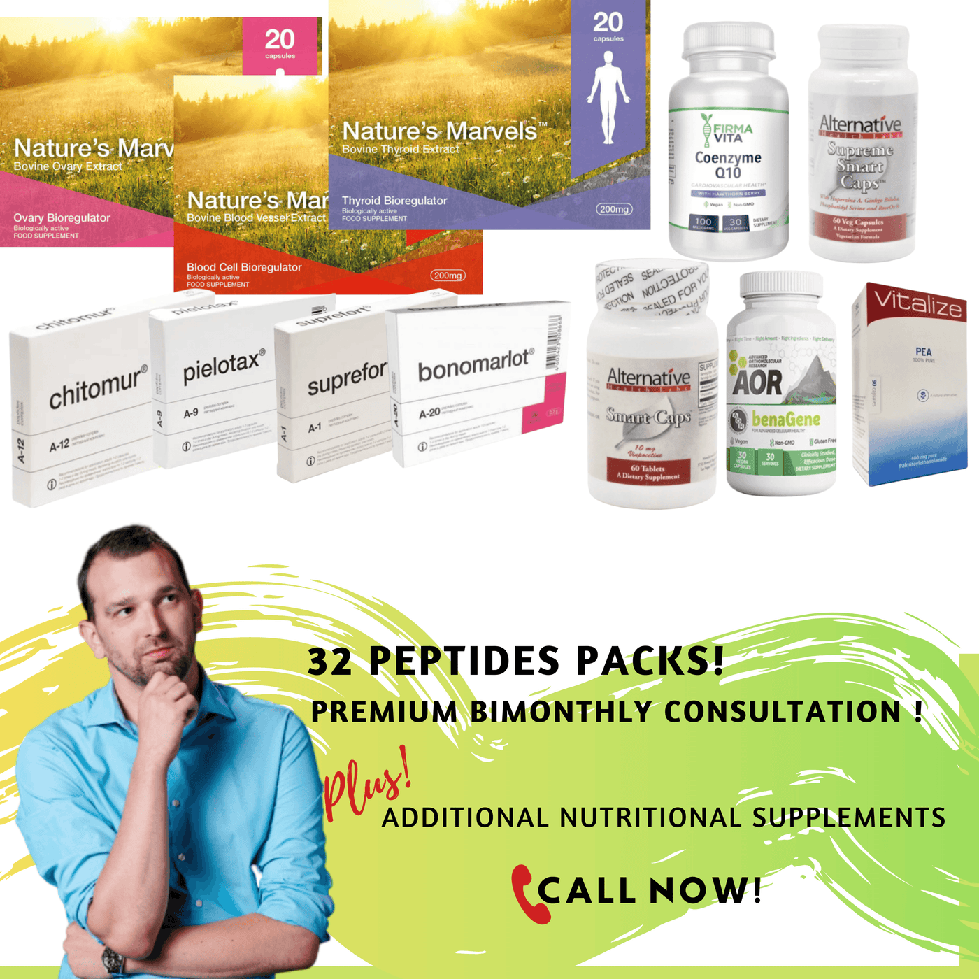 Highway to Health - 6 Month Age Defying Program (32 Peptides)