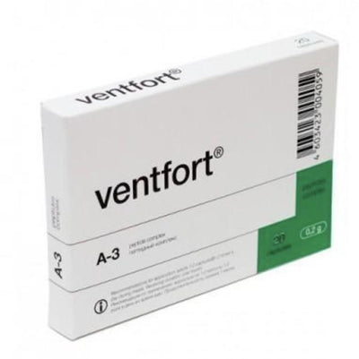 Ventfort® A-3 Blood Vessel Peptide Bioregulator - 20 Capsules