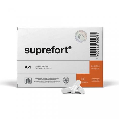 Suprefort - Pancreas Peptide Bioregulator (A-1) 60 Capsules