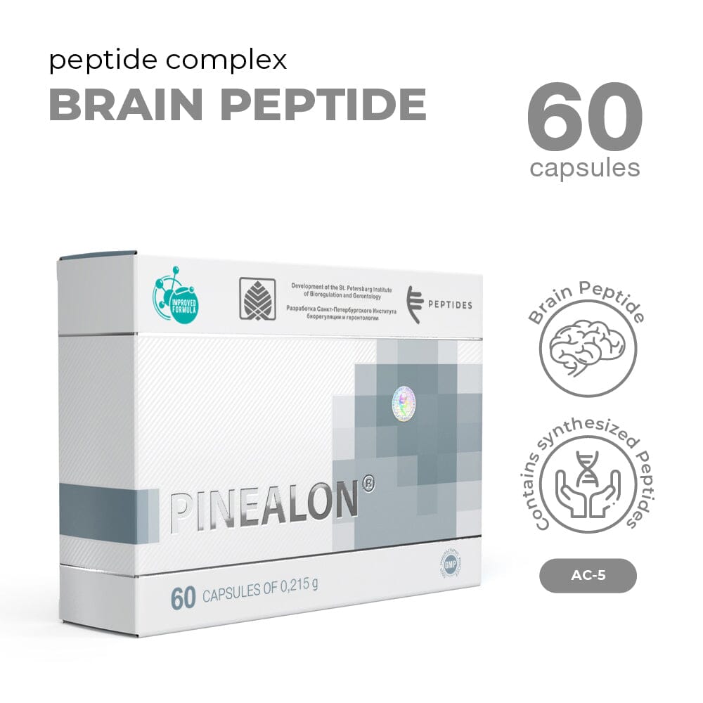 Brain Cell Bioregulator (Pinealon®) - 60 Caps