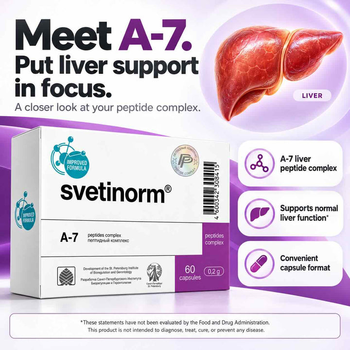Svetinorm - A-7 Liver Peptide Bioregulator