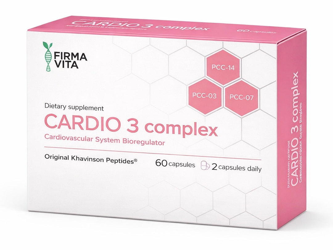 Cardio 3 Cardiovascular System Peptide Complex by Firma-Vita.