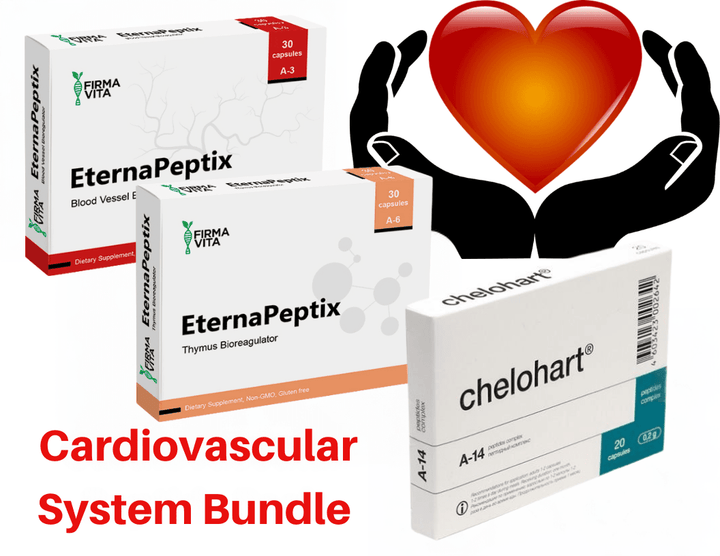 Cardiovascular System Peptide Bundle - A-3 Ventfort A-14 Chelochart A-6 Vladonix