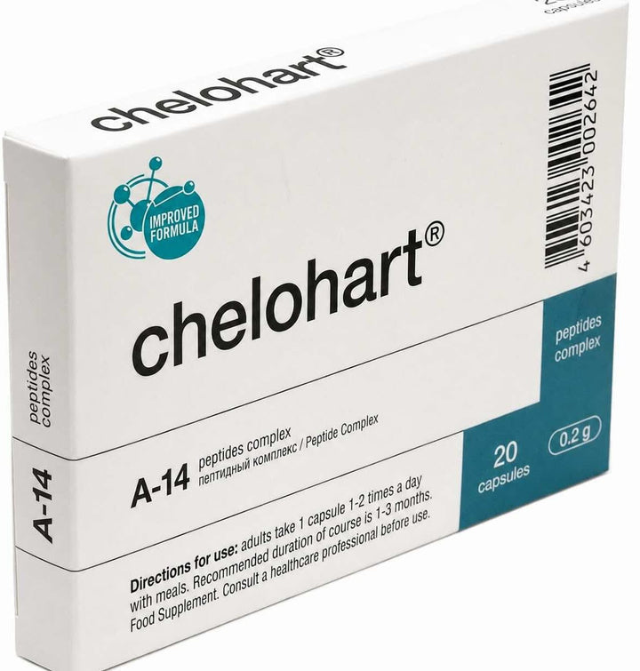Chelohart A-14 Natural Heart Peptide Bioregulator