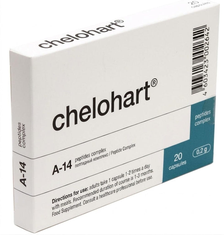 Chelohart A-14 Natural Heart Peptide Bioregulator