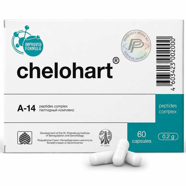 Chelohart A-14 Natural Heart Peptide Bioregulator
