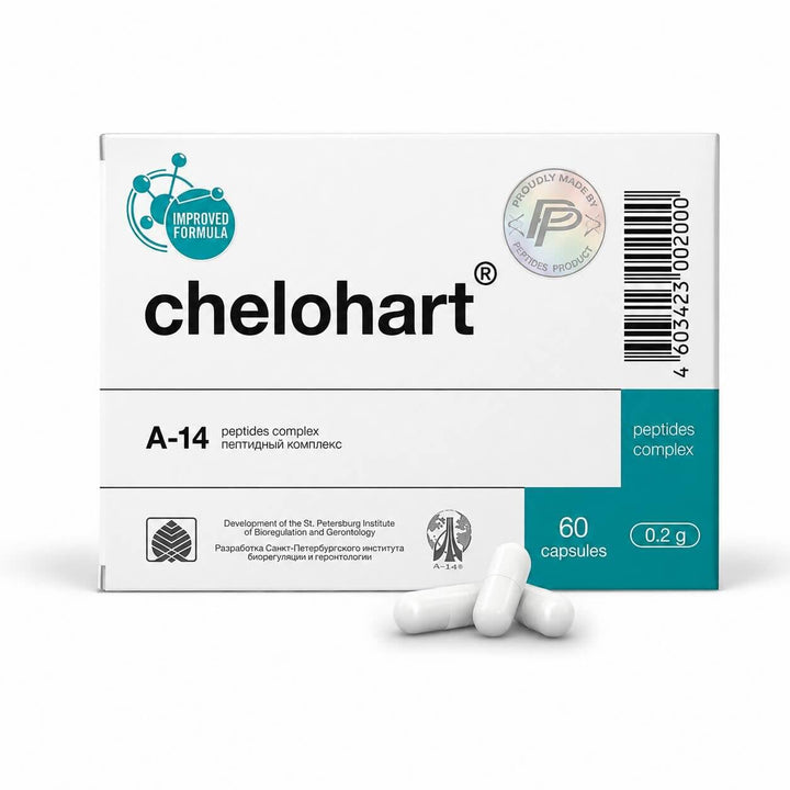 Chelohart A-14 Natural Heart Peptide Bioregulator