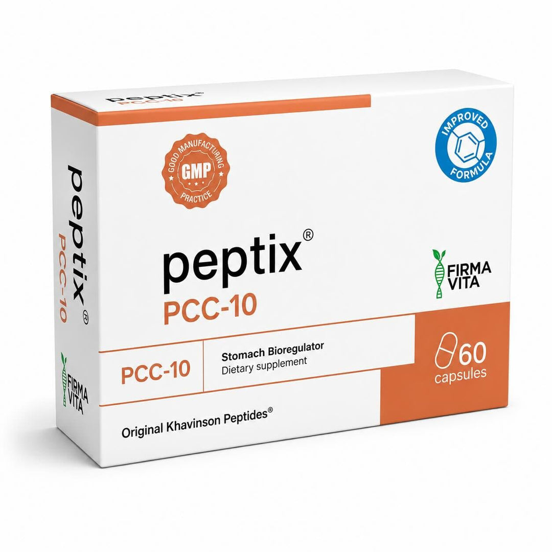 Peptix  A-10 Stomach Peptide Bioregulator with Stamakort