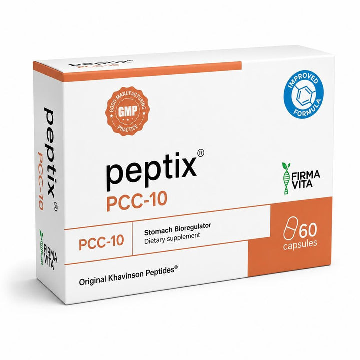 Peptix  A-10 Stomach Peptide Bioregulator with Stamakort