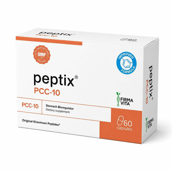 Peptix  A-10 Stomach Peptide Bioregulator with Stamakort