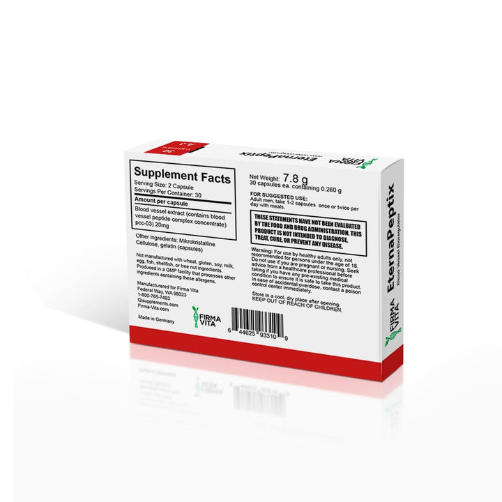 EternaPeptix A-3 Blood Vessel Peptide Bioregulator with Ventfort