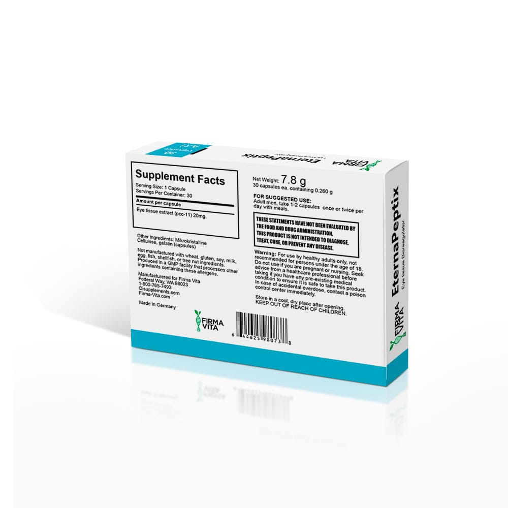 EternaPeptix A-11 Retina Eye Peptide Bioregulator with Visoluten