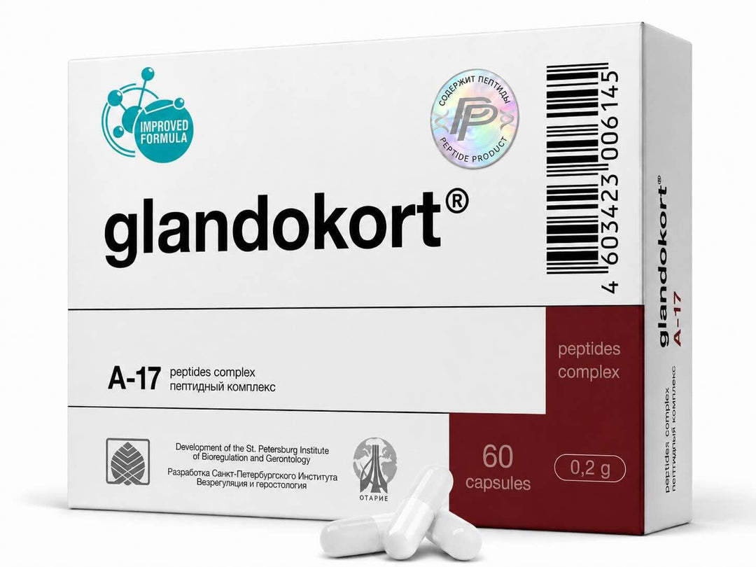 Glandokort - A-17 Natural Adrenal Peptide Bioregulator