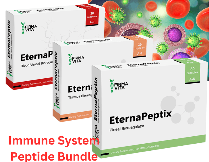 Immune System Peptide Bundle- A-8 Endoluten A-6 Vladonix A-3 Ventfort