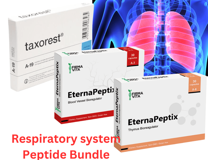 Respiratory system Peptide Bundle - A-6 Vladonix A-19 Taxorest A-3 Ventfort