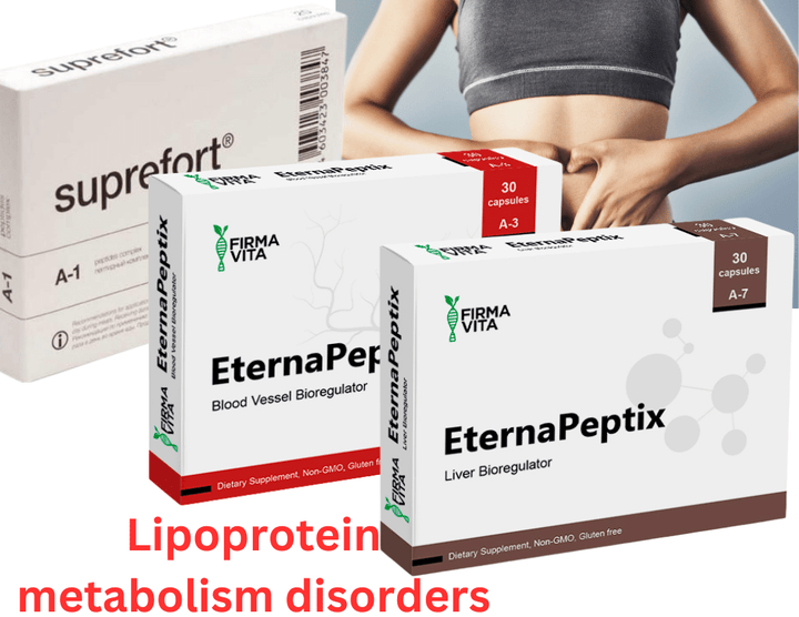 Lipoprotein metabolism disorders Peptide Bundle -A-7 Svetinorm A-1 Suprefort A-3 Ventfort