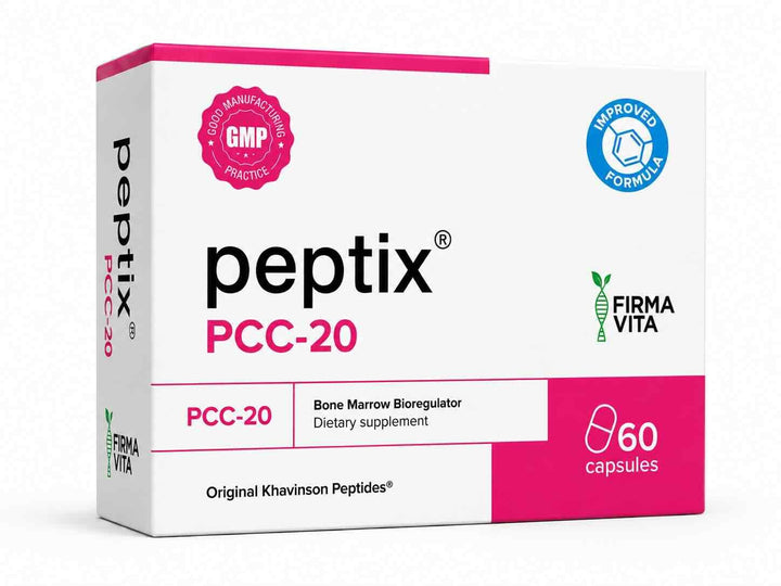 Peptix PCC 20 Bone Marrow Peptide Bioregulator with Bonomarlot