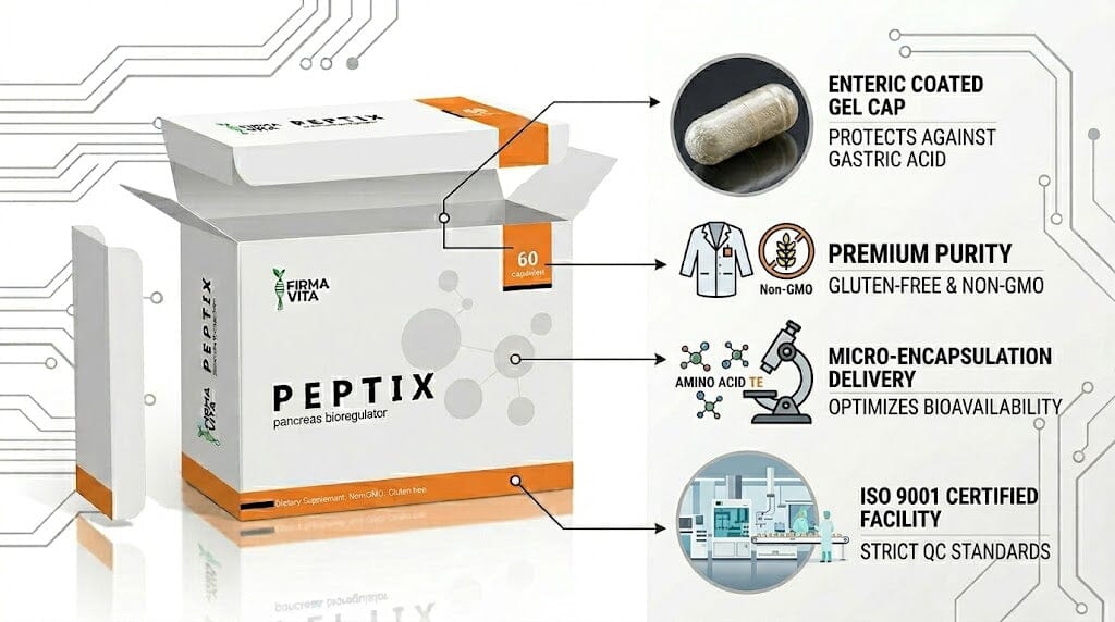 EternaPeptix A-1 Pancreas Peptide Bioregulator with Suprefort