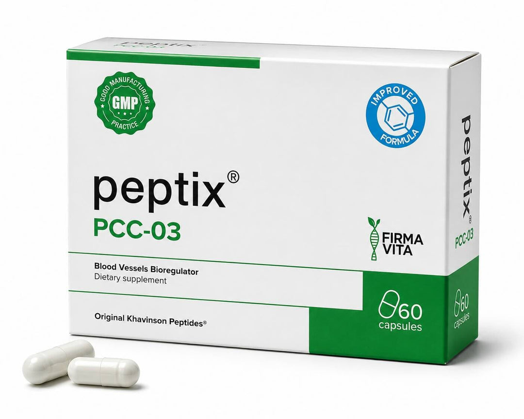 EternaPeptix A-3 Blood Vessel Peptide Bioregulator with Ventfort