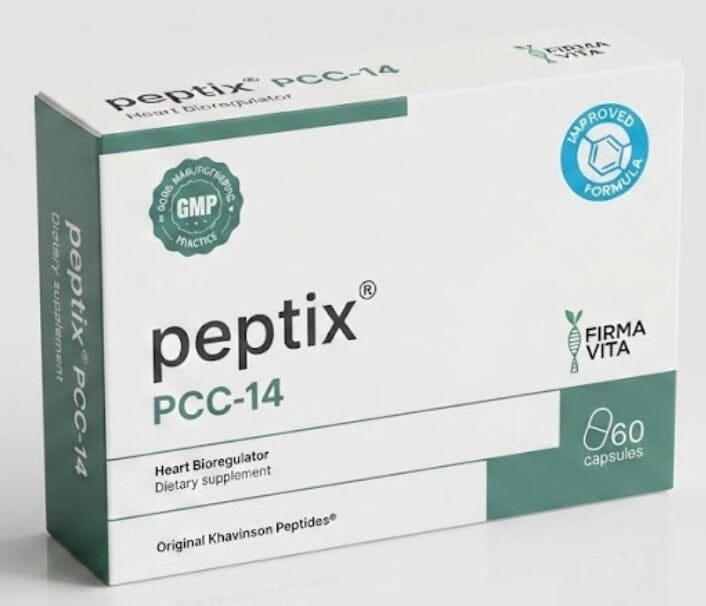 EternaPeptix A-14 Heart Peptide Bioregulator With CheloHart