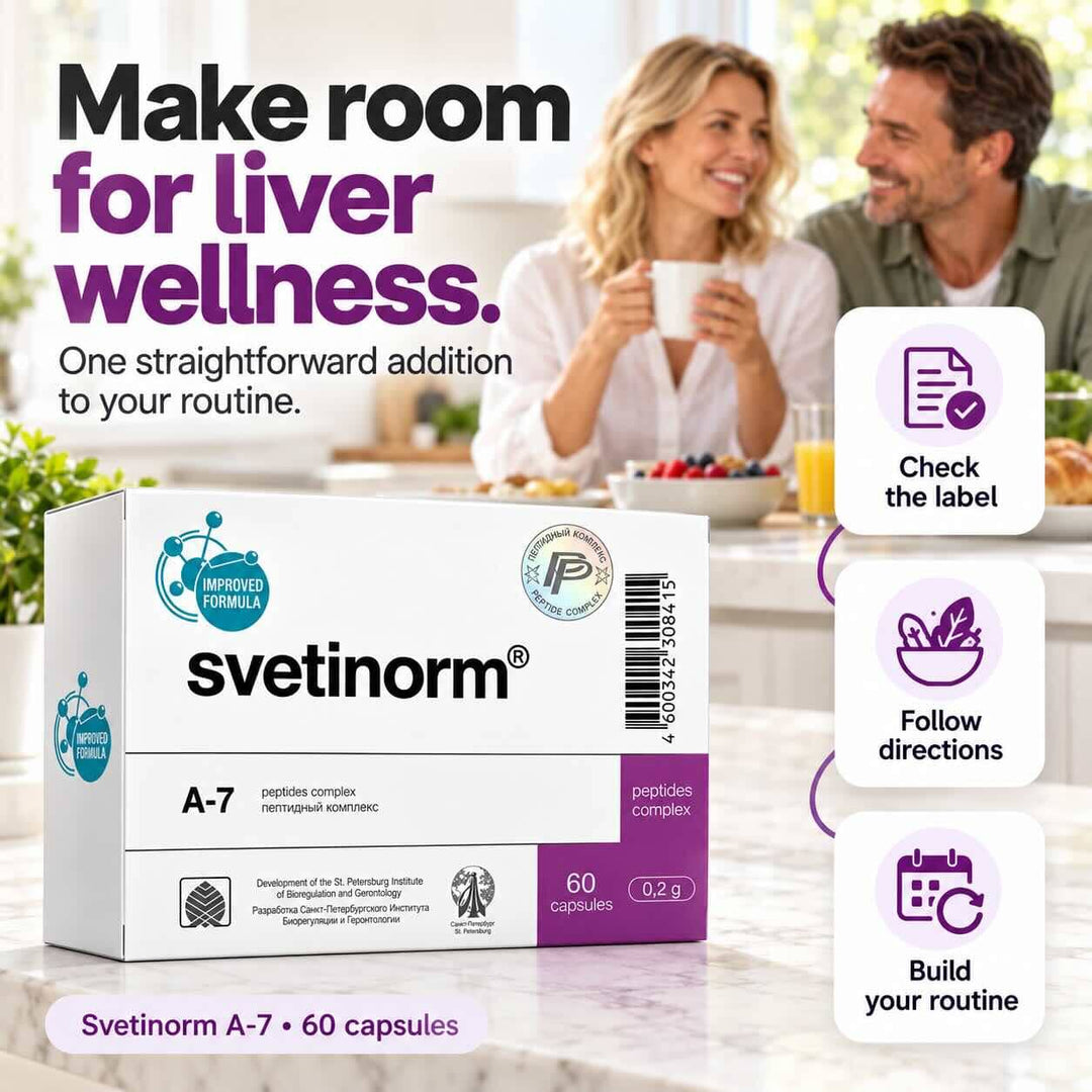 Svetinorm - A-7 Liver Peptide Bioregulator