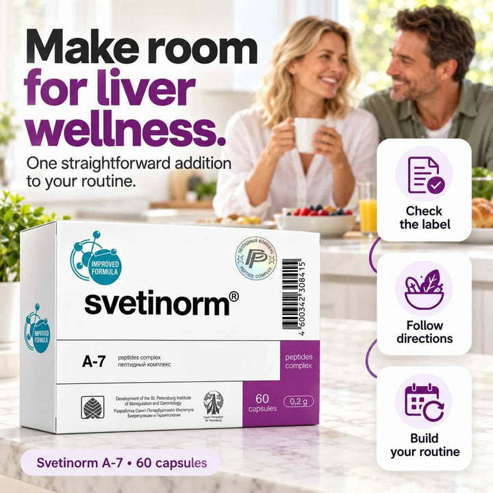 Svetinorm - A-7 Liver Peptide Bioregulator