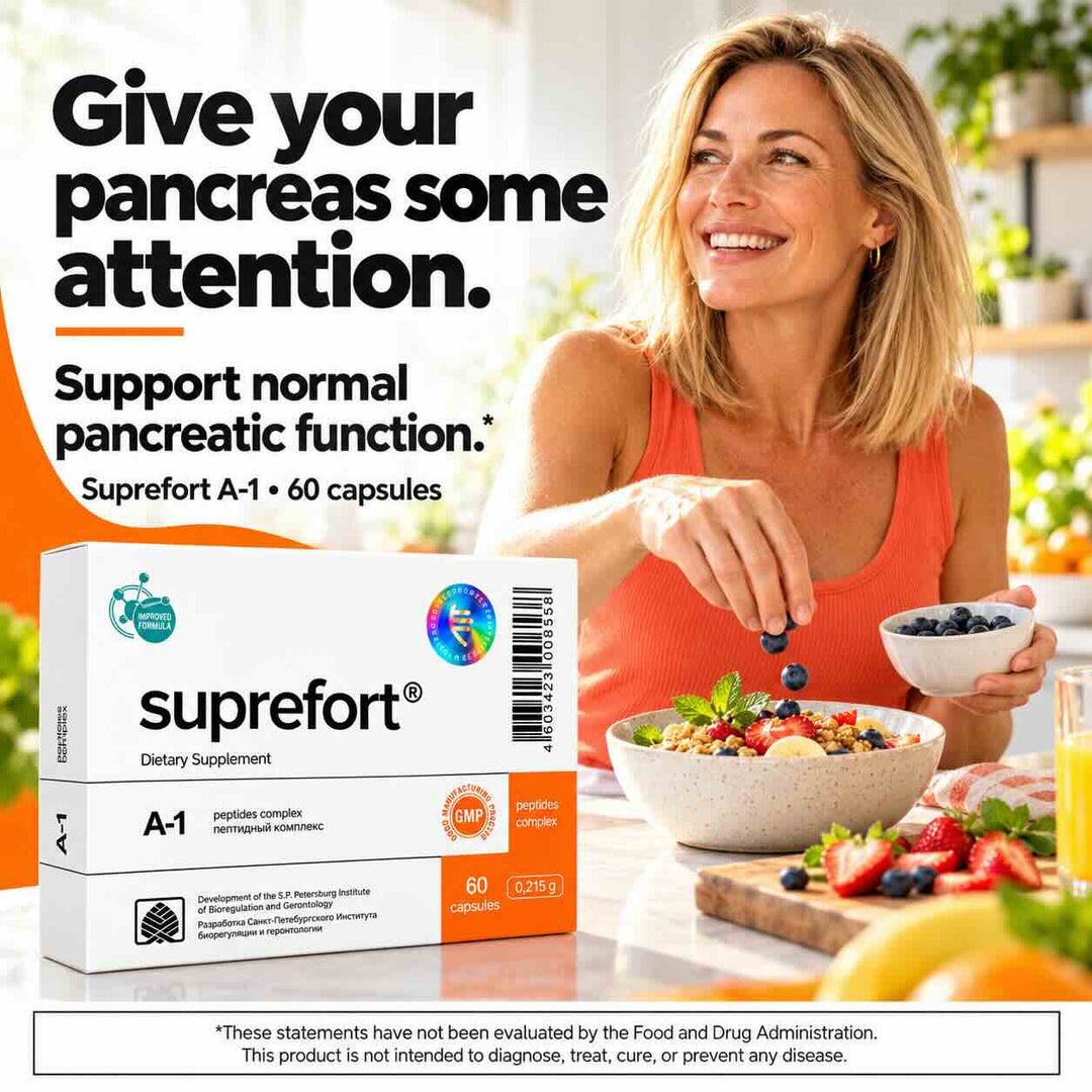 Suprefort A-1 - Pancreas Peptide Bioregulator