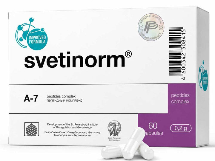 Svetinorm® A-7 Liver Peptide Bioregulator - 60 Capsules