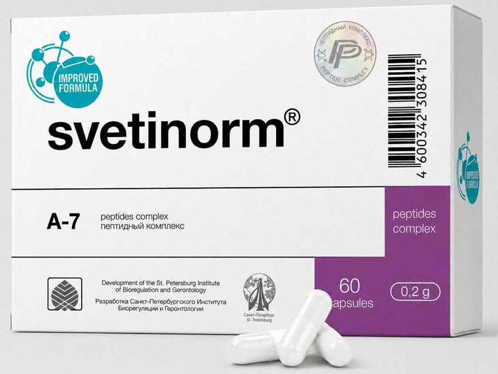 Svetinorm® A-7 Liver Peptide Bioregulator - 20 Capsules