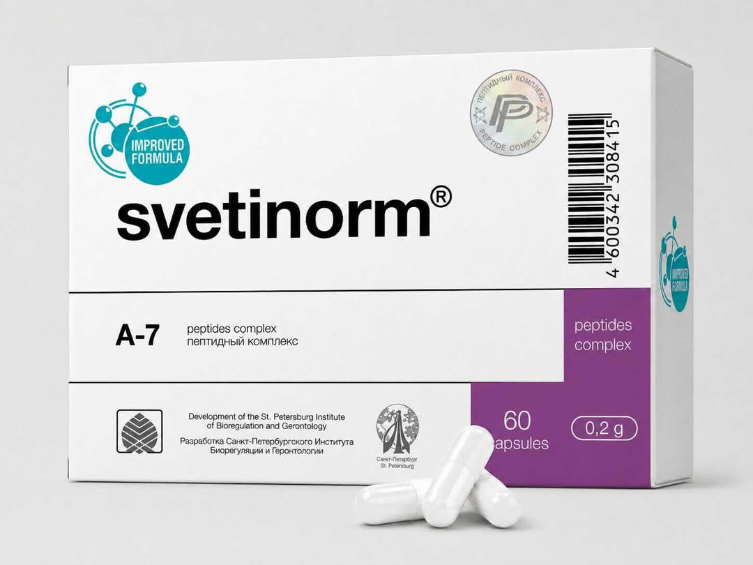 Svetinorm® A-7 Liver Peptide Bioregulator - 20 Capsules