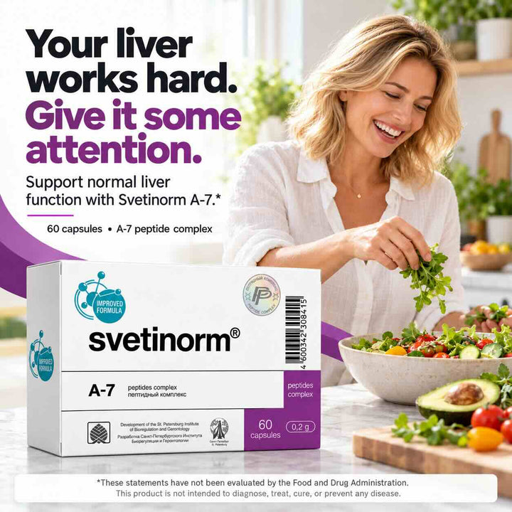 Svetinorm - A-7 Liver Peptide Bioregulator