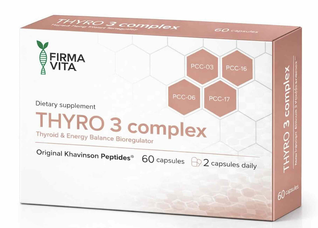 Firma Vita Thyro 3 — Thyroid, Adrenal, and Immune Peptide Complex