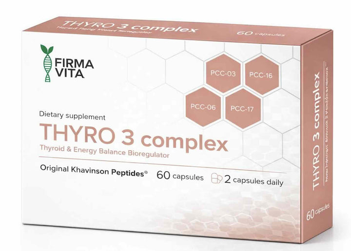 Firma Vita Thyro 3 — Thyroid, Adrenal, and Immune Peptide Complex