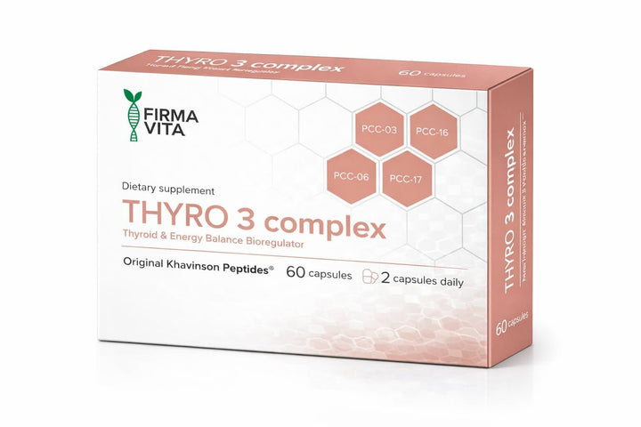 Firma Vita Thyro 3 — Thyroid, Adrenal, and Immune Peptide Complex