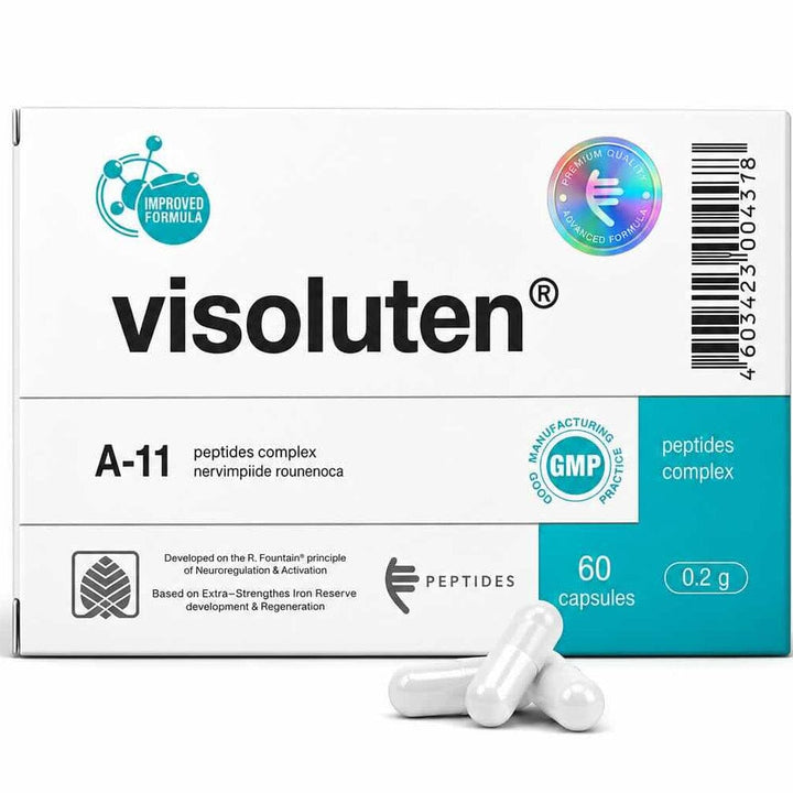 Visoluten - A-11 Retina Peptide Bioregulator 60 Capsules