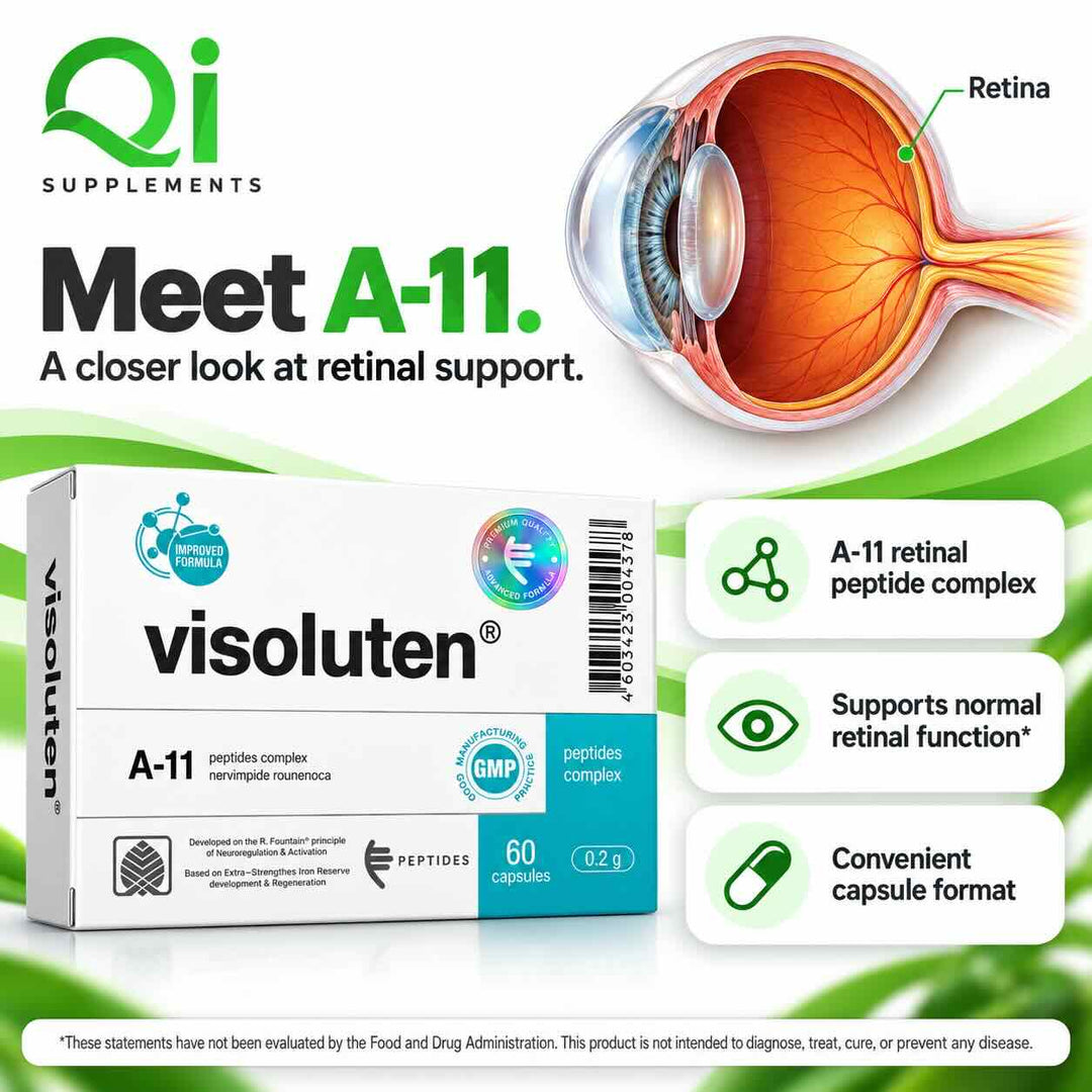 Visoluten - A-11 Retina Peptide Bioregulator