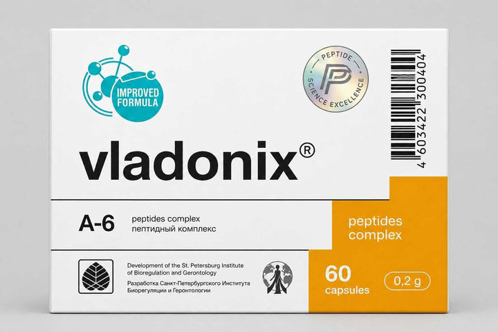 Vladonix - A-6 Thymus Peptide Bioregulator - 60 Capsules