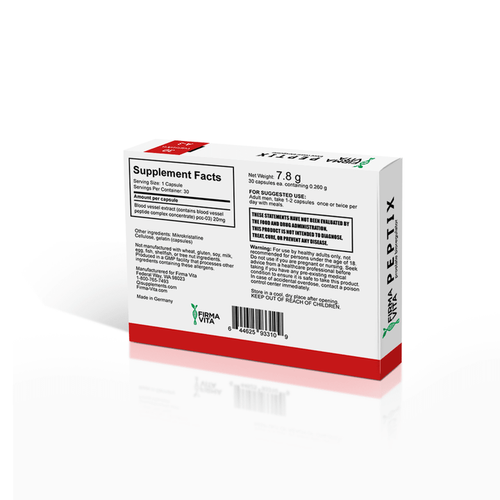 EternaPeptix A-3 Blood Vessel Peptide Bioregulator with Ventfort