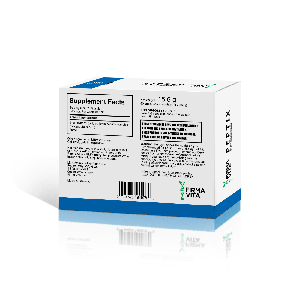 EternaPeptix A-5 Brain/CNS Peptide Bioregulator with Cerluten