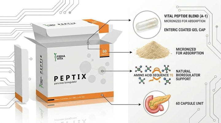 EternaPeptix A-1 Pancreas Peptide Bioregulator with Suprefort