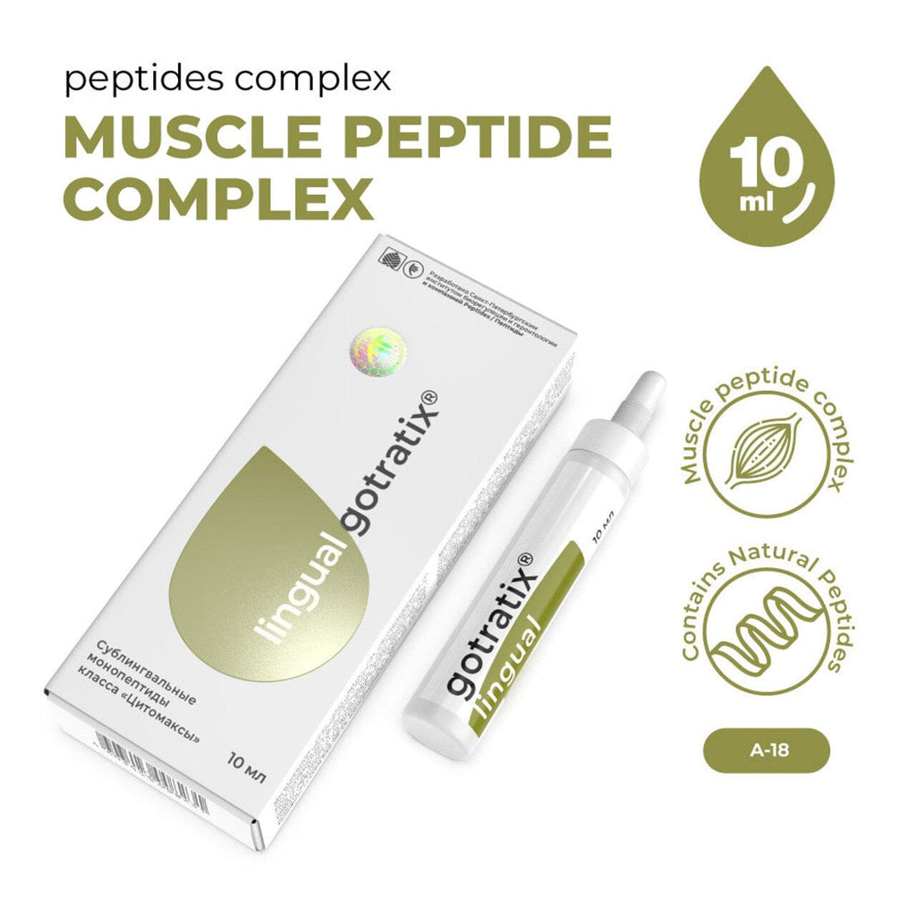 A-18 Gotratix lingual - natural sublingual muscle peptide complex