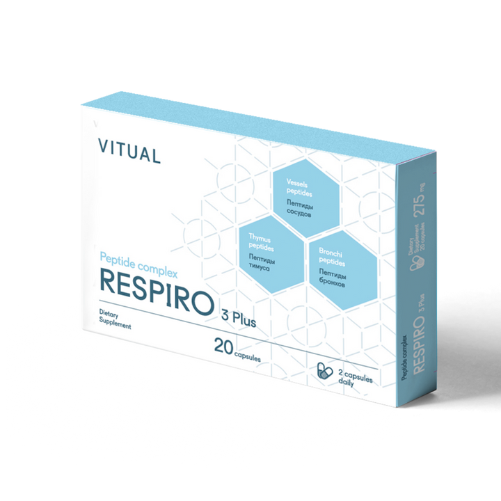 Respiro 3 Plus - Respiratory System Peptide Complex