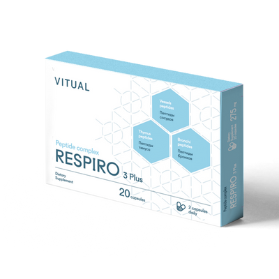 Respiro 3 Plus - Respiratory System Peptide Complex