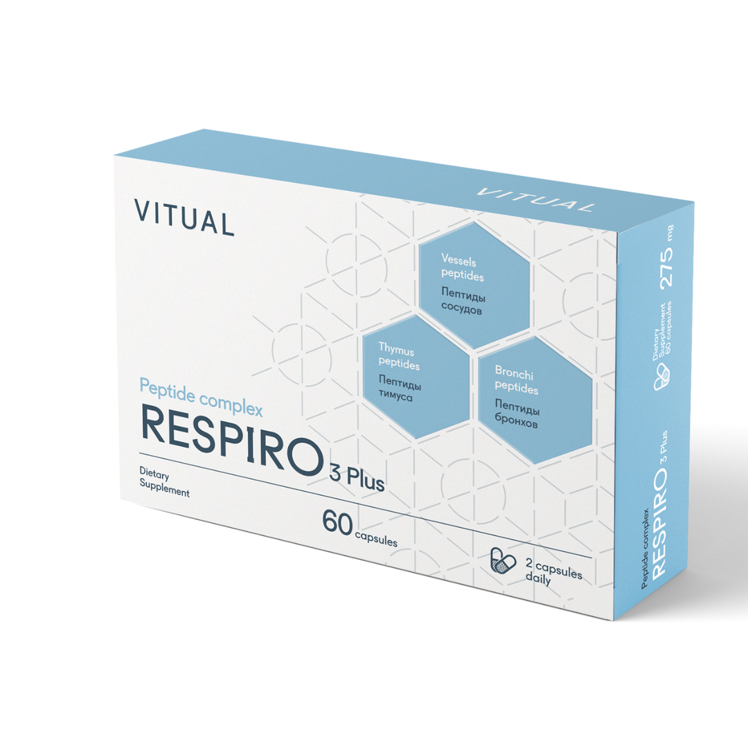 Respiro 3 Plus - Respiratory System Peptide Complex