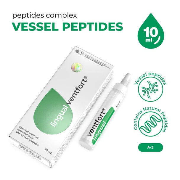 A-3 Ventfort lingual - natural sublingual blood vessels peptide complex