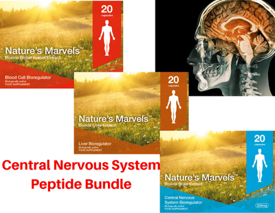 Central nervous System Peptide Bundle -  A-5 Cerluten A-3 Ventfort A-7 Svetinorm