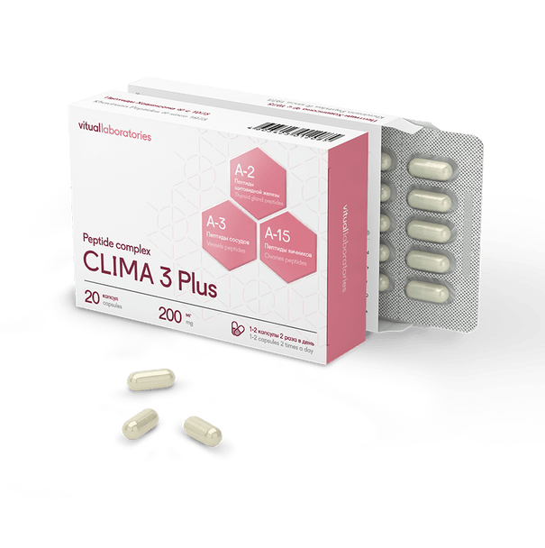 Clima 3 Plus - Women Health Peptide Complex