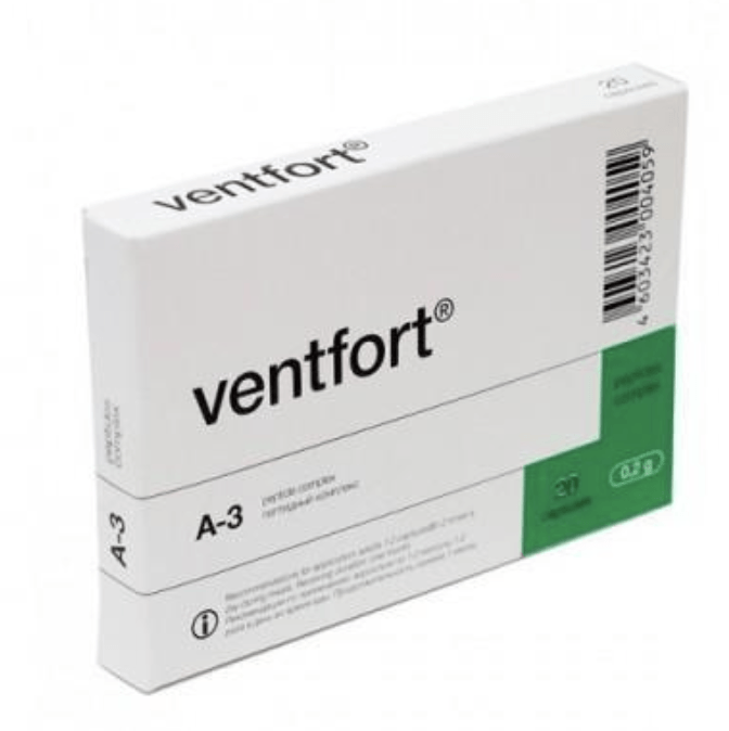 Ventfort - A-3 Blood Vessel Peptide Bioregulator - 60 Capsules